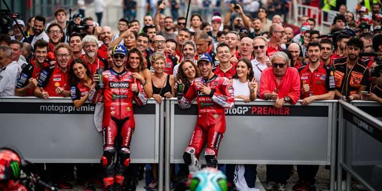 MotoGP 2024 Round 13: Ducati Lenovo Race Report