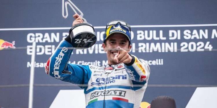 MotoGP 2024 Round 13: Gresini Racing Ducati Race Report