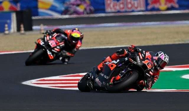 MotoGP: Aprilia Racing Round 13 Sprint Race Report