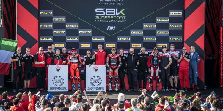 Ducati Secures its Second Manufacturers’ World Title in Supersport at Estoril