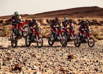 Monster Energy Honda HRC get ready for the challenge of the Dakar Rally
