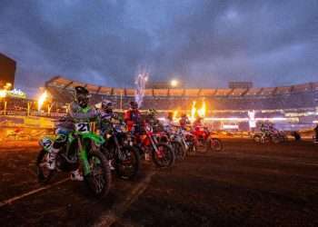 Jett Lawrence Earns Win at Anaheim 2 Supercross