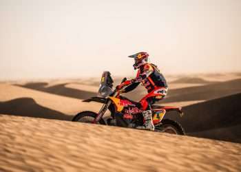 DANIEL SANDERS TOPS THE TIMESHEETS ON DAKAR STAGE FOUR