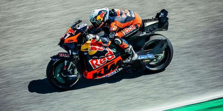 Red Bull KTM riders up to speed for 2025 MotoGP