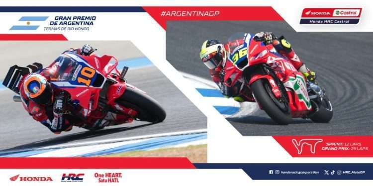MotoGP 2025 Round 2: Honda HRC Castrol arrives in Termas