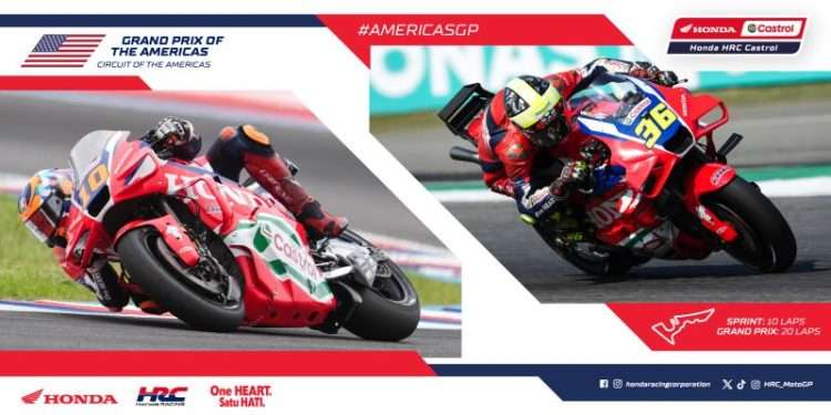 MotoGP: Star spangled Austin hosts the Honda HRC Castrol Team at Round Three