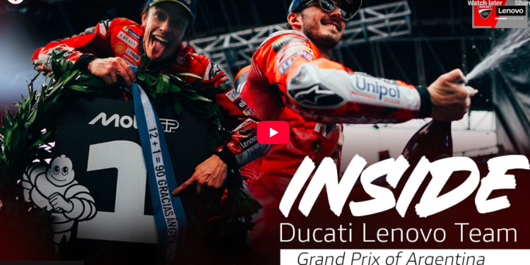 Video: Inside Ducati Lenovo Team – Episode 2