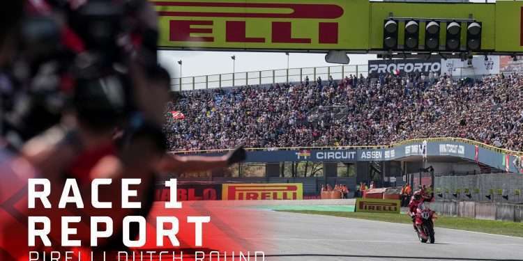 WorldSBK: Bulega unbeatable in Race 1 at Assen