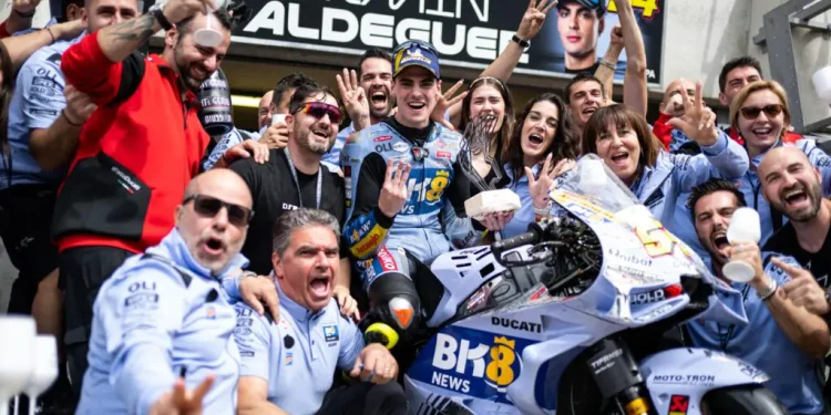 MotoGP 2025: Gresini Racing Round 6 Race Report