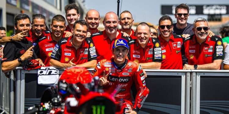 MotoGP: Marc Márquez and the Ducati Lenovo Team take the win in MotorLand Aragón’s Sprint