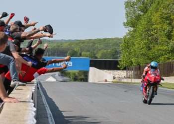 Josh Herrin is picture perfect with two wins on the Ducati Panigale V4 R to celebrate a new start in life