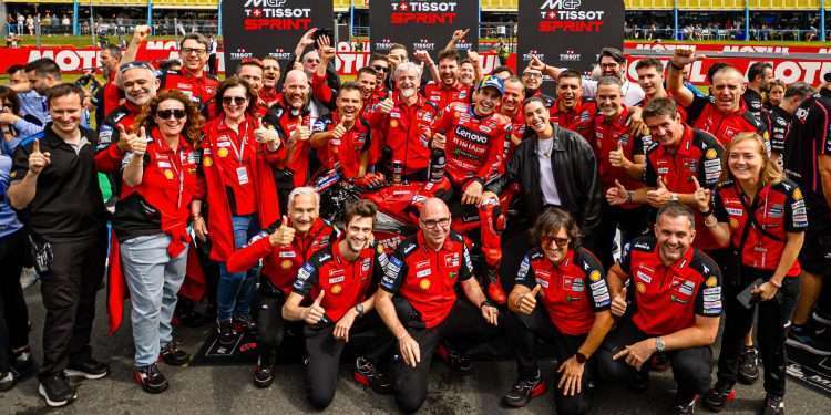 MotoGP 2025 Round 10: Ducati Lenovo Sprint Race Report