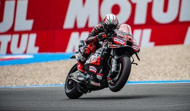 MotoGP 2025: Aprilia Racing Round 10 Race Report