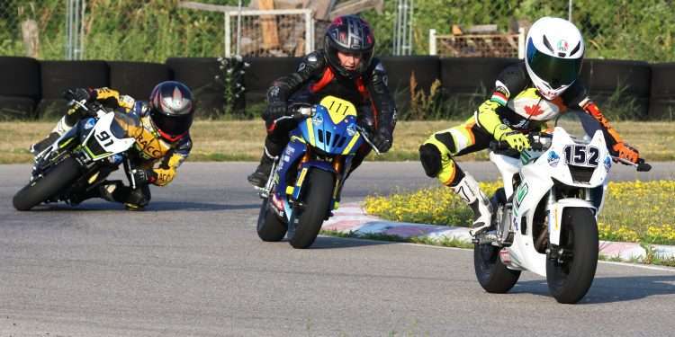 Motul MiniGP Canada National Round One: Rain Stops MiniGP at Brechin