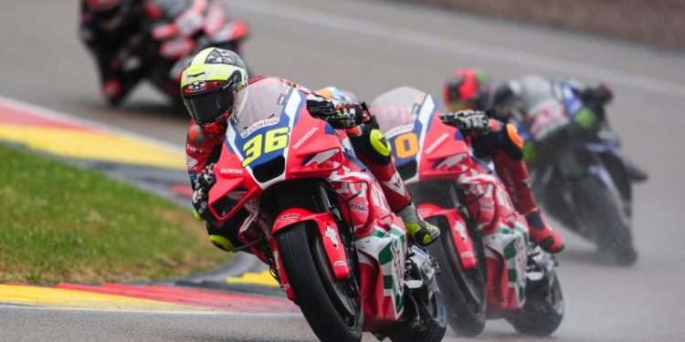 MotoGP 2025 Round 11: Weather dampens Honda HRC Castrol performance