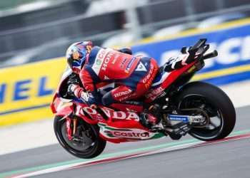 Marini chases podium in best Saturday of the year for Honda HRC Castrol