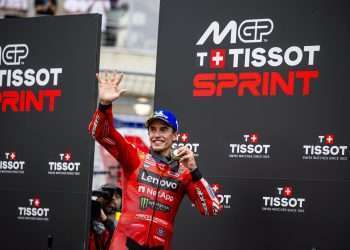 Marc Márquez and the Ducati Lenovo Team reaffirm their starring role in the Sprint with victory at Balaton Park