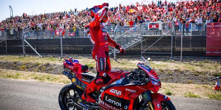 Marc Márquez and the Ducati Lenovo Team are victorious again at Balaton Park
