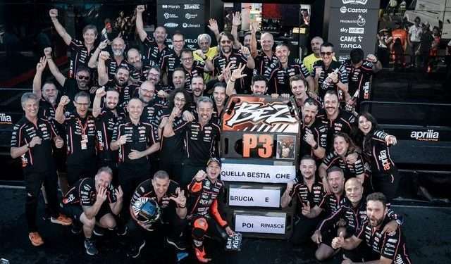 Third place for Marco Bezzecchi and Aprilia Racing in Balaton Park race