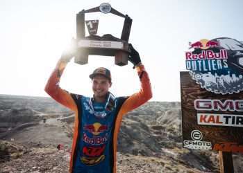 CANADIANS TRYSTAN HART AND COREY IRETON TAKE FIRST POSITIONS IN THE BADLANDS AT 2025 RED BULL OUTLIERS