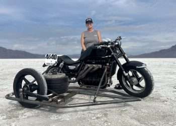 Alberta Rider Liane Langois sets FIM Land Speed World Record