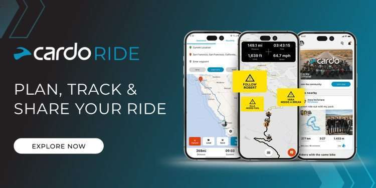 Cardo Ride App
