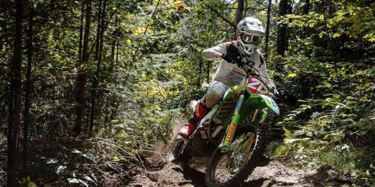 Kawasaki Rider Ricky Russell Wins the Corduroy Enduro